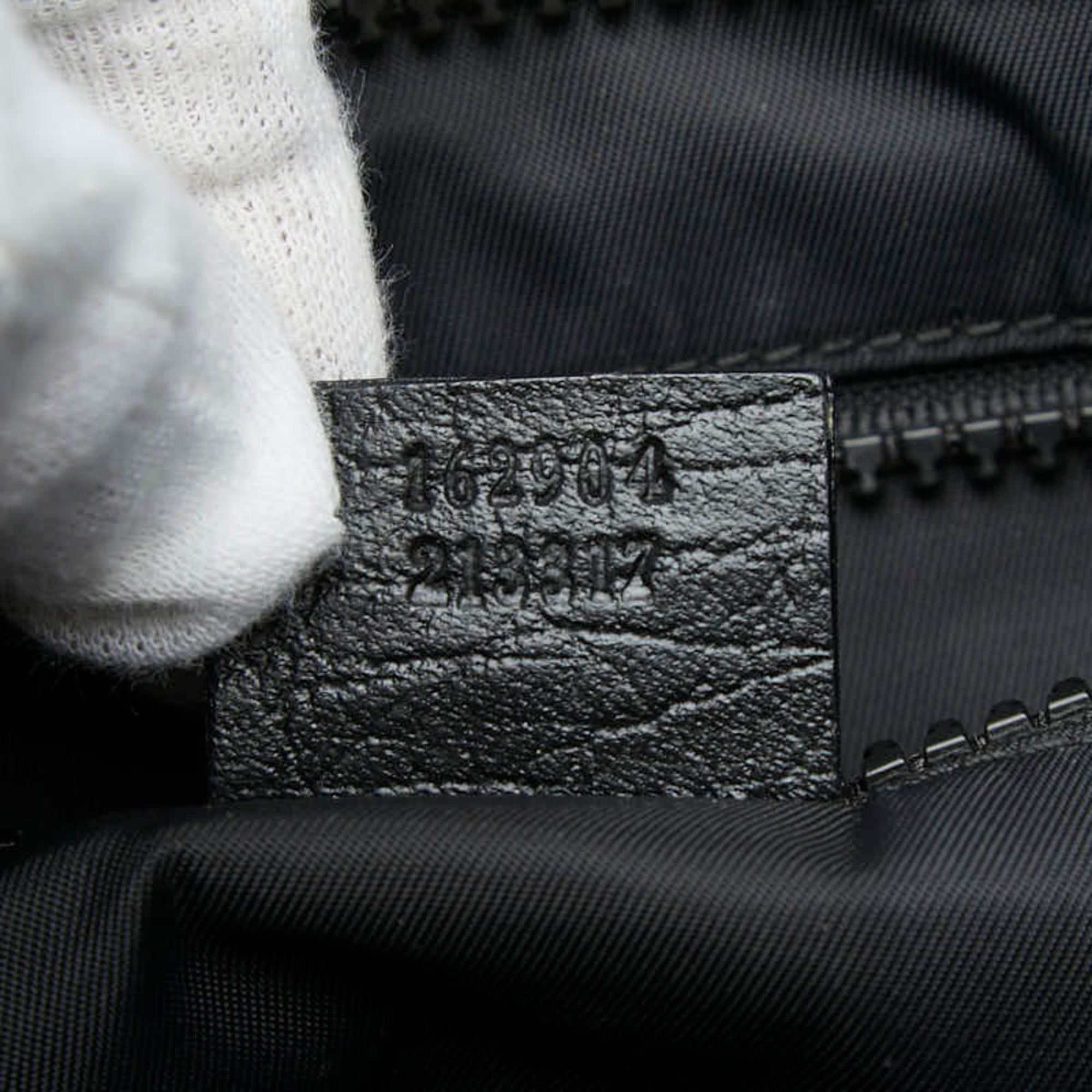 Gucci Black Pvc Shoulder Bag (Pre-Owned)