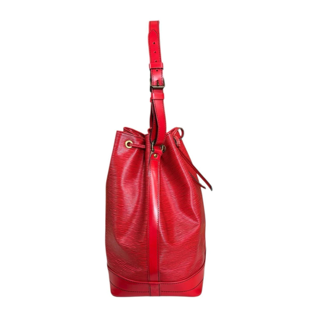 Louis Vuitton Castilian Red Red Color Epi Leather Shoulder Bag