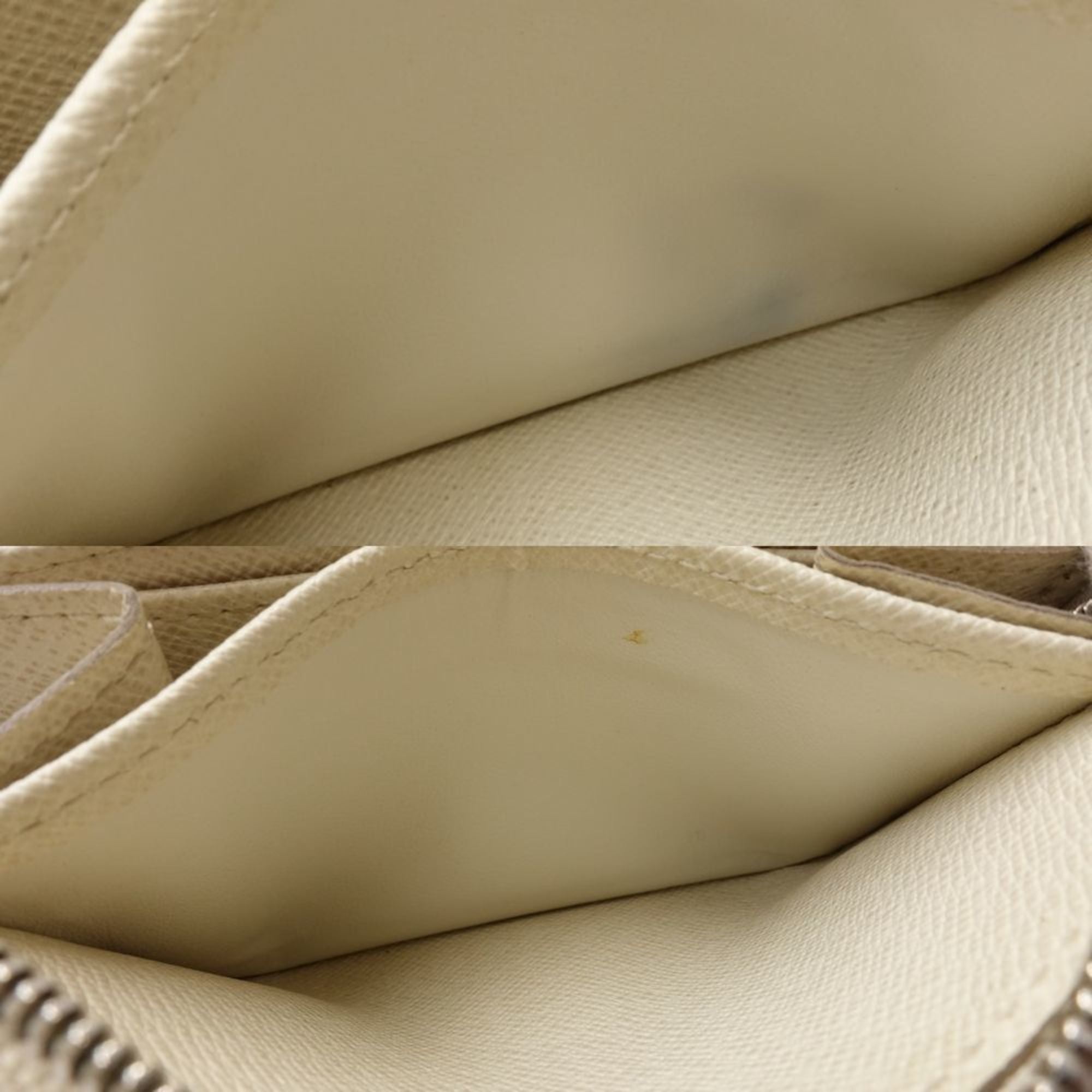 Louis Vuitton Lv Off White Epi Leather Coin Purse/Coin Case