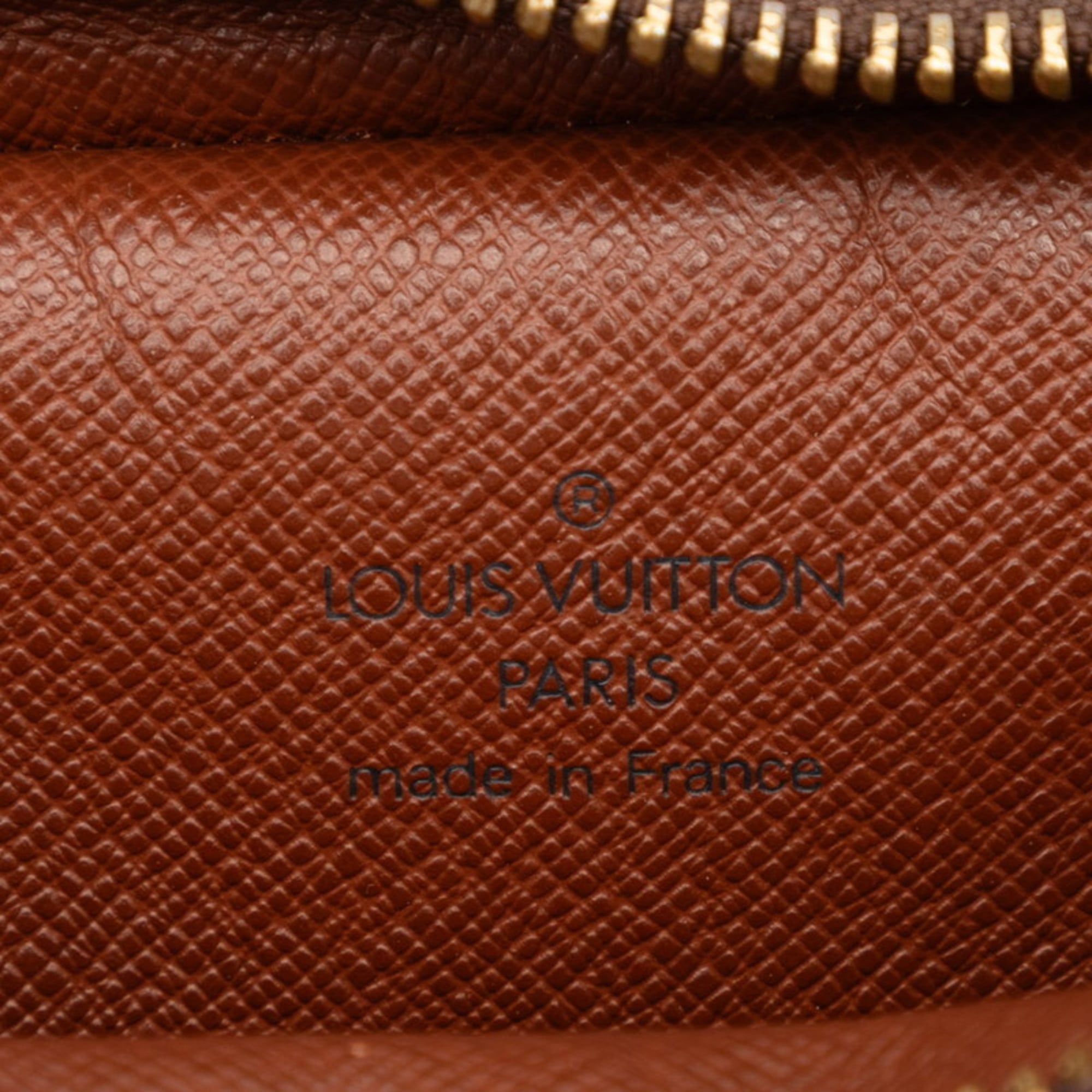 Louis Vuitton Brown Pvc Leather Shoulder Bag