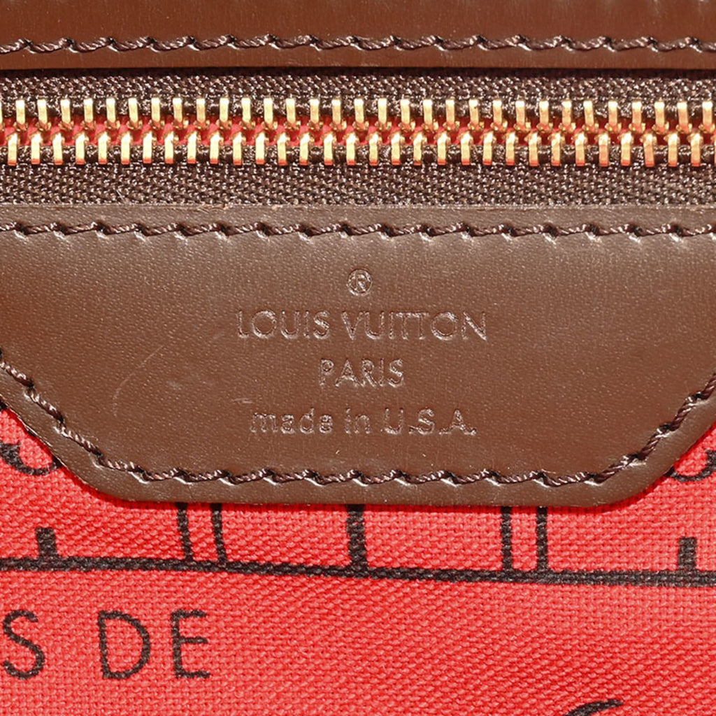 Louis Vuitton Damier Canvas Ebene Canvas Damier Canvas Tote Bag