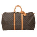 Louis Vuitton Brown Monogram Canvas Boston Bag