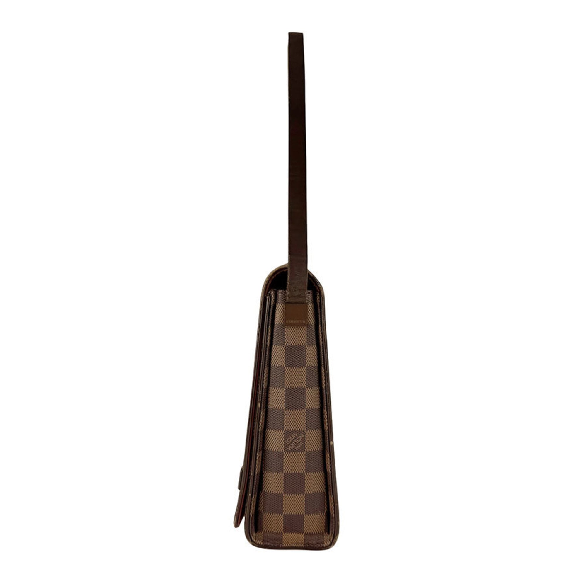 Louis Vuitton Damier Canvas Ebene Damier Canvas Shoulder Bag