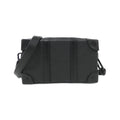 Louis Vuitton Black Leather Shoulder Bag