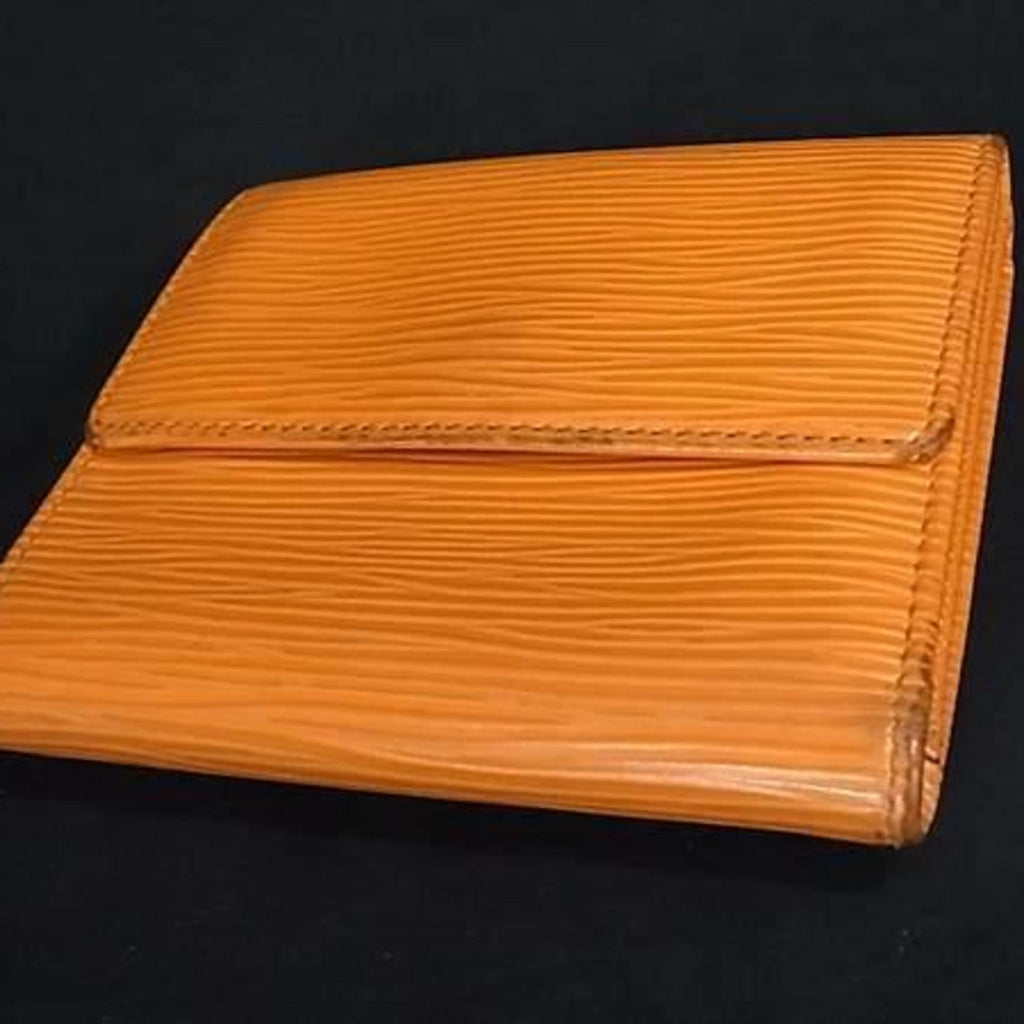 Louis Vuitton Epi Mandarin Epi Leather Wallet