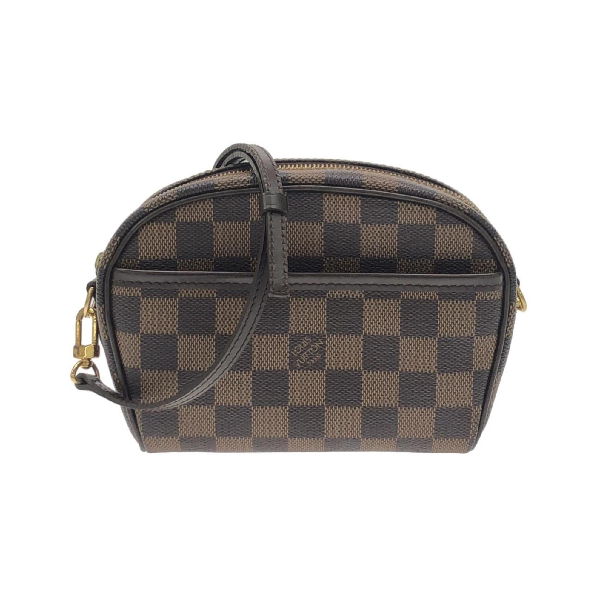 Louis Vuitton Ebene Coated Canvas Pochette Shoulder Bag