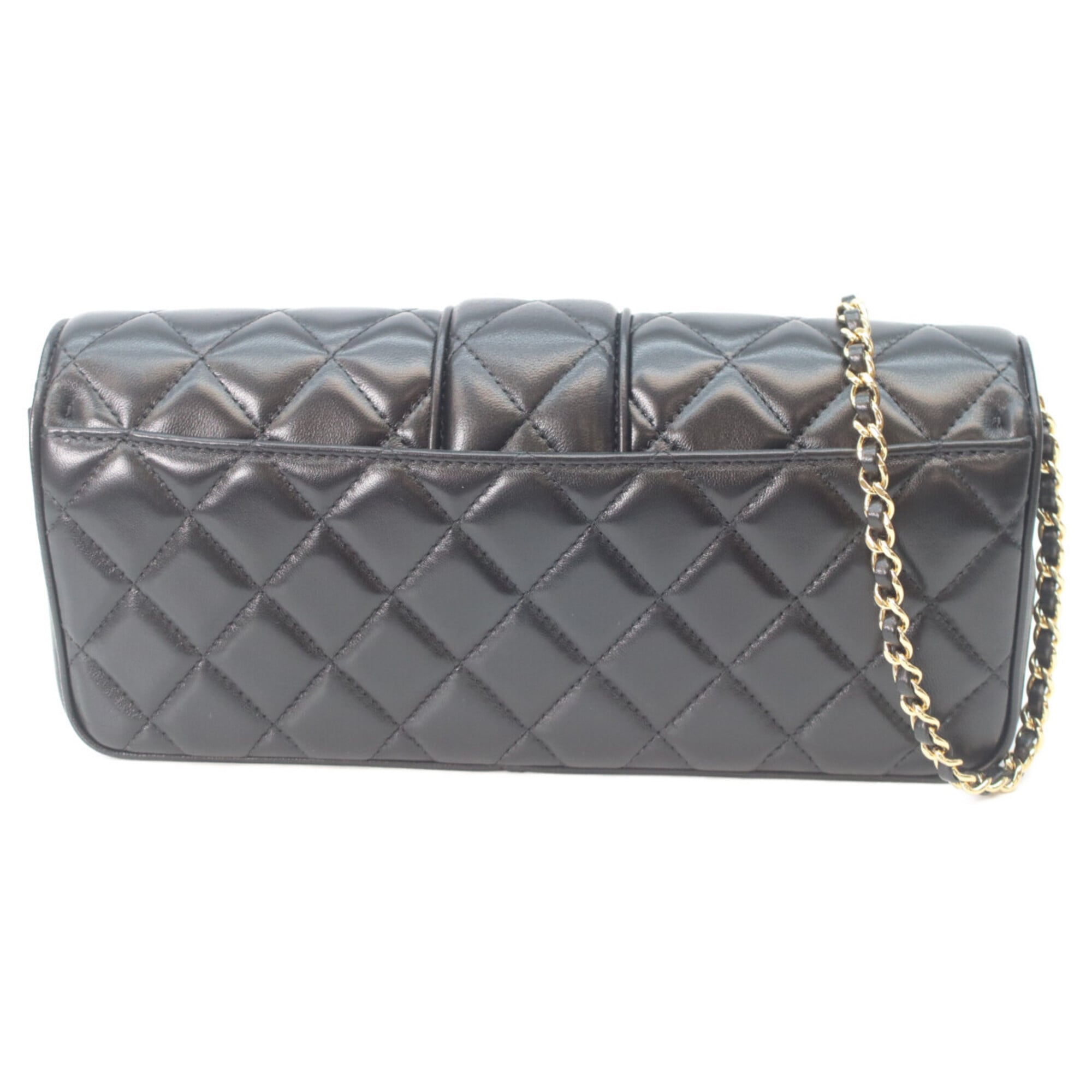 Chanel Black Leather Shoulder Bag