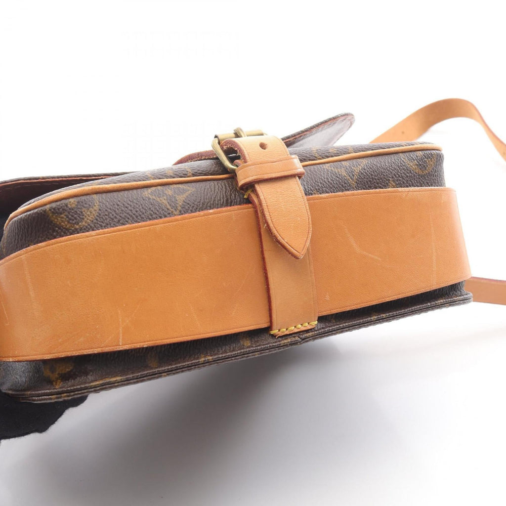 Louis Vuitton Brown Coated Canvas Pvc Leather Monogram Shoulder Bag