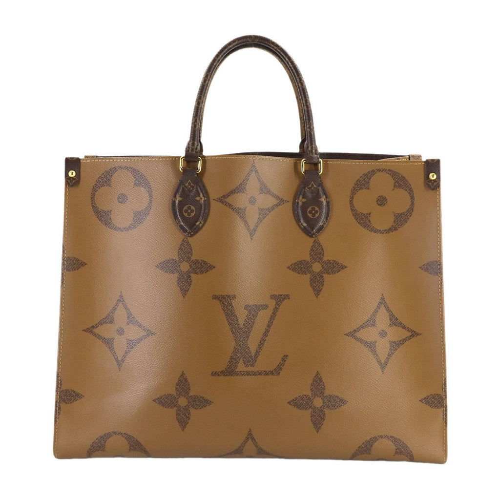 Louis Vuitton Monogram Monogram Reverse Monogram Monogram Reverse Shoulder Bag Tote Bag