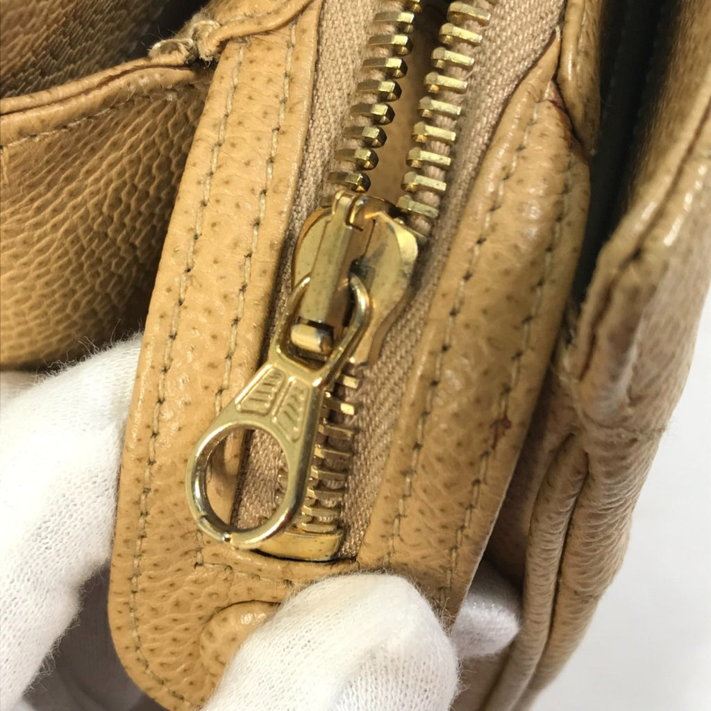 Chanel Beige Leather Handbag