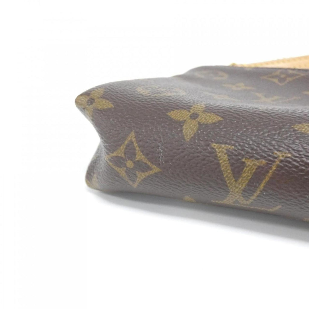Louis Vuitton Monogram Cerise Marron Coated Canvas Shoulder Bag