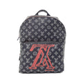 Louis Vuitton Monogram Blue Marine Coated Canvas Backpack