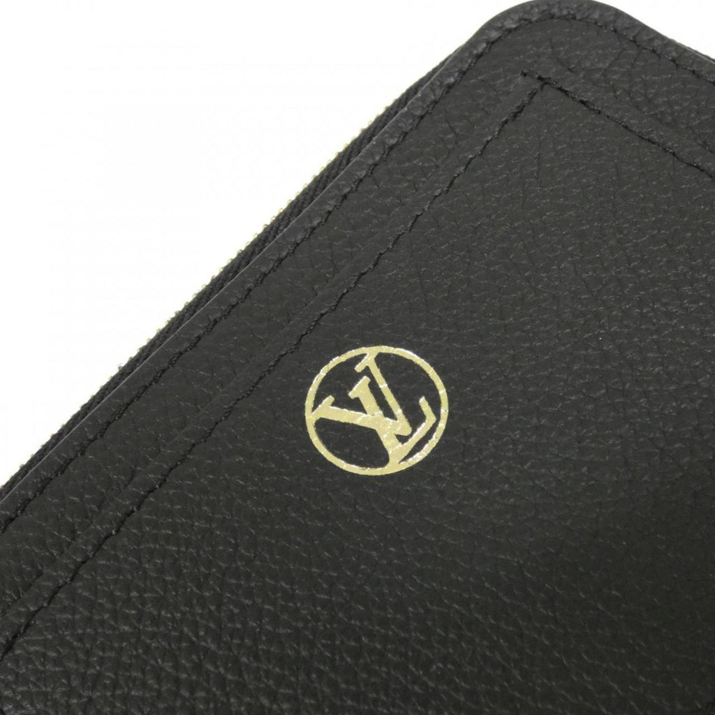 Louis Vuitton Black Leather Coin Purse/Coin Case