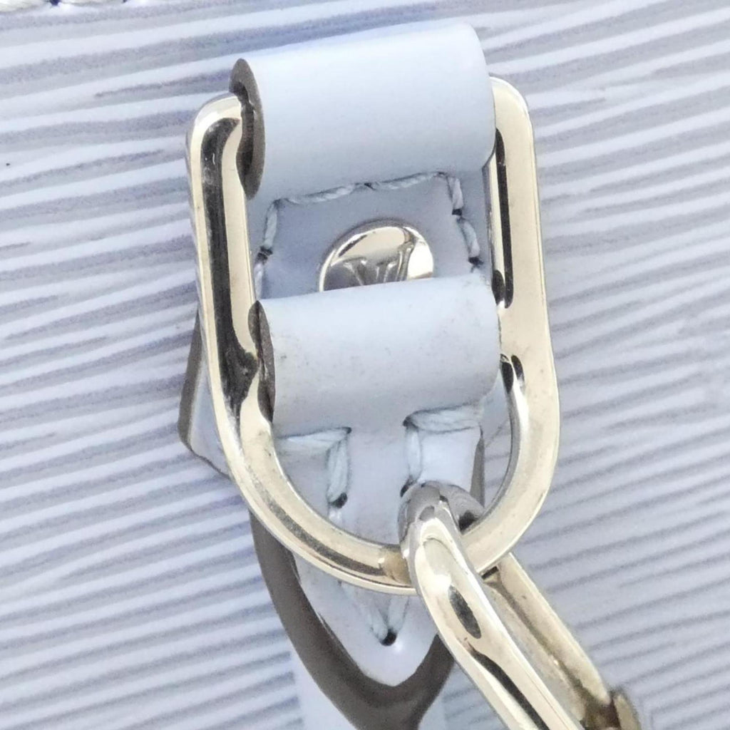 Louis Vuitton Light Blue Leather Handbag