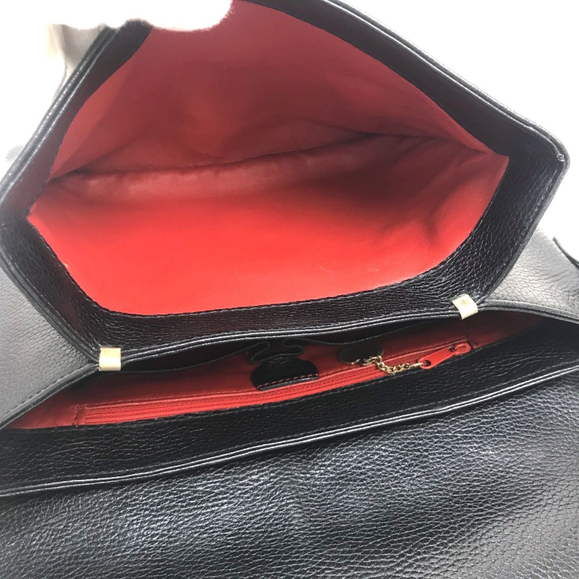 Celine Black Leather Handbag