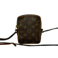 Louis Vuitton Brown Leather Pvc Pochette Shoulder Bag