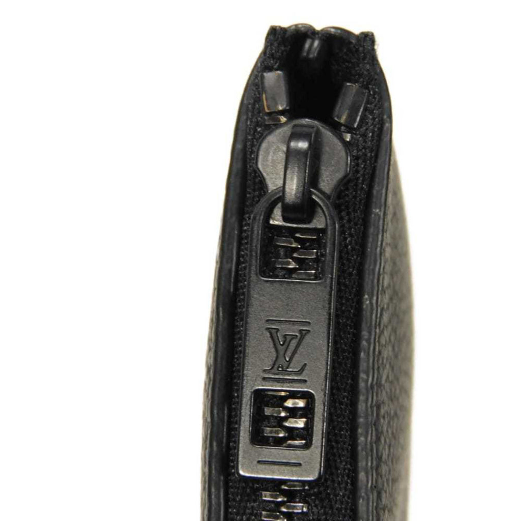 Louis Vuitton Noir Leather Coin Purse/Coin Case