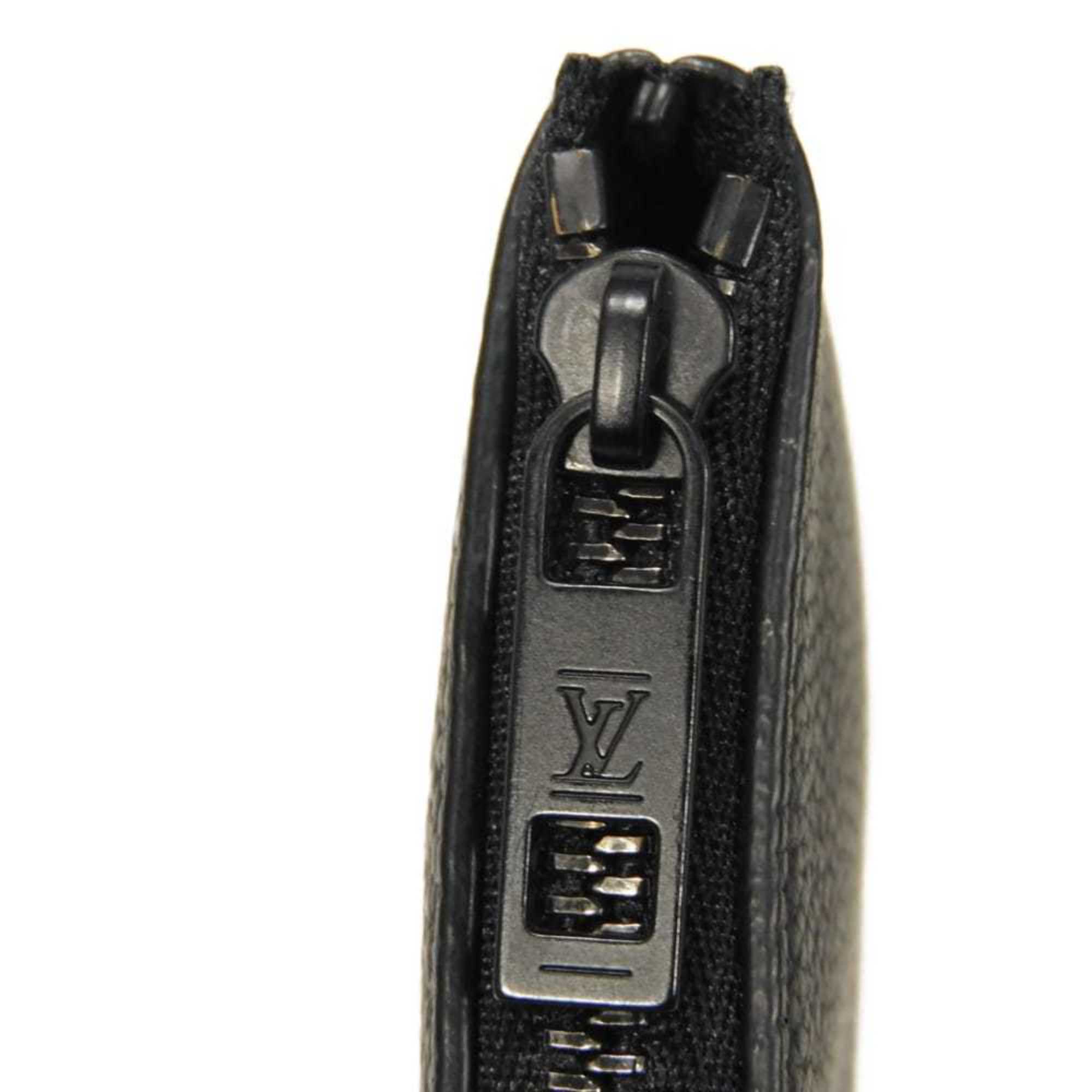 Louis Vuitton Noir Leather Coin Purse/Coin Case
