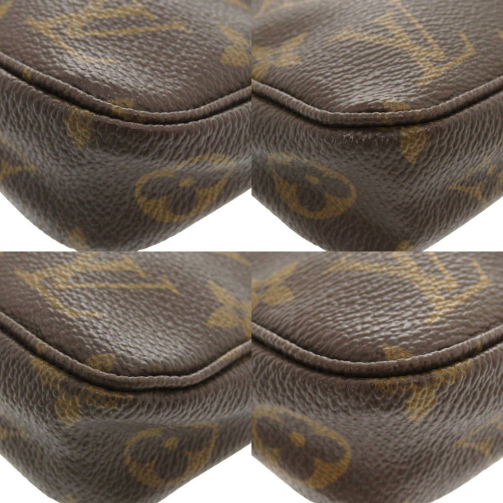 Louis Vuitton Brown Monogram Pochette Pouch