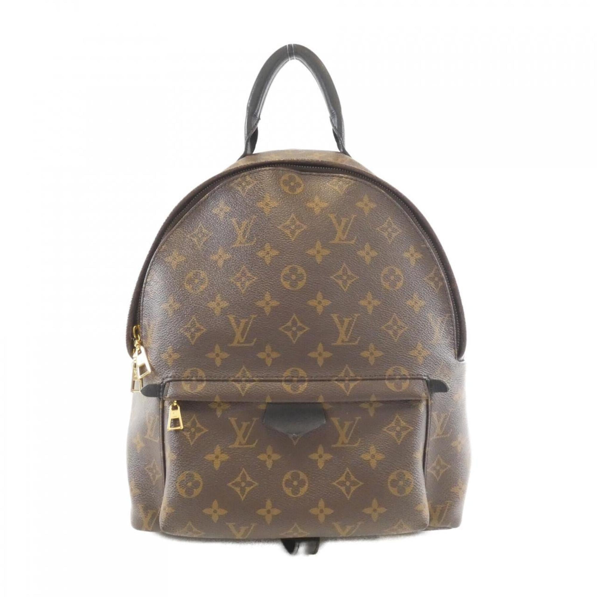 Louis Vuitton Marron Coated Canvas Backpack