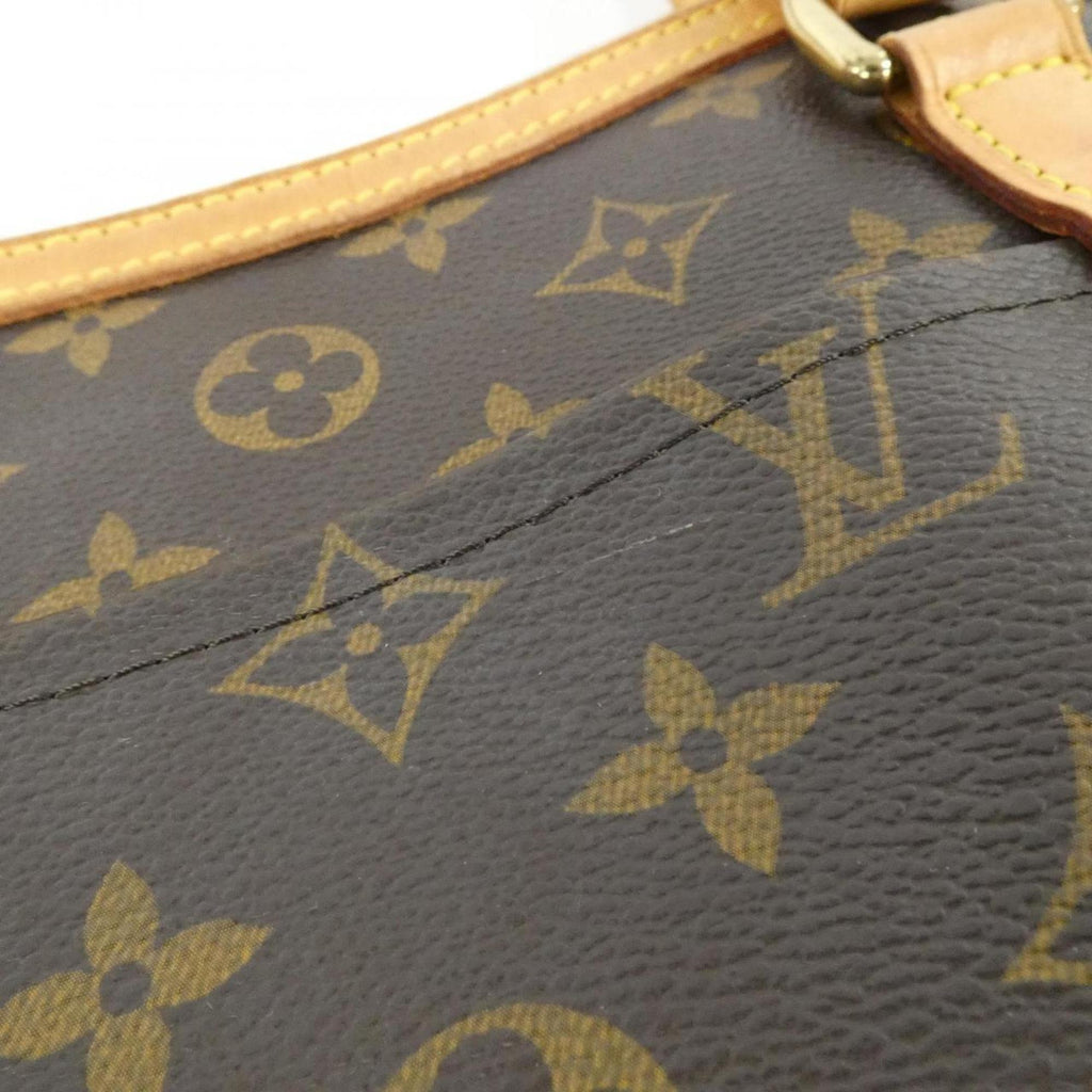 Louis Vuitton Brown Coated Canvas Handbag