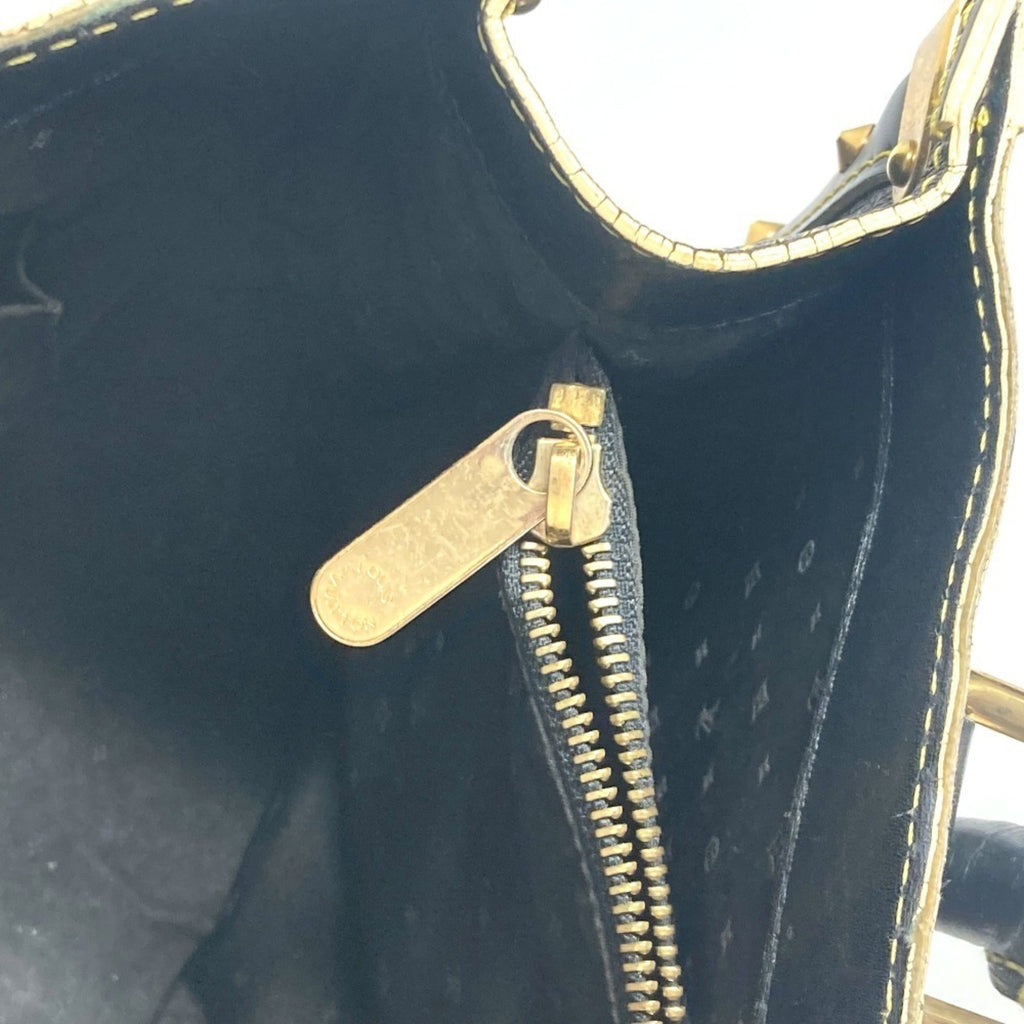 Louis Vuitton Suhali Black Suhali Leather Shoulder Bag Tote Bag