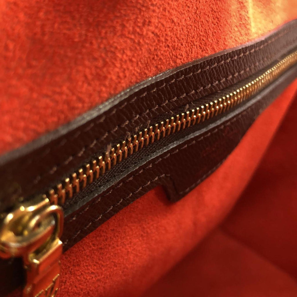 Louis Vuitton Ebene Coated Canvas Handbag