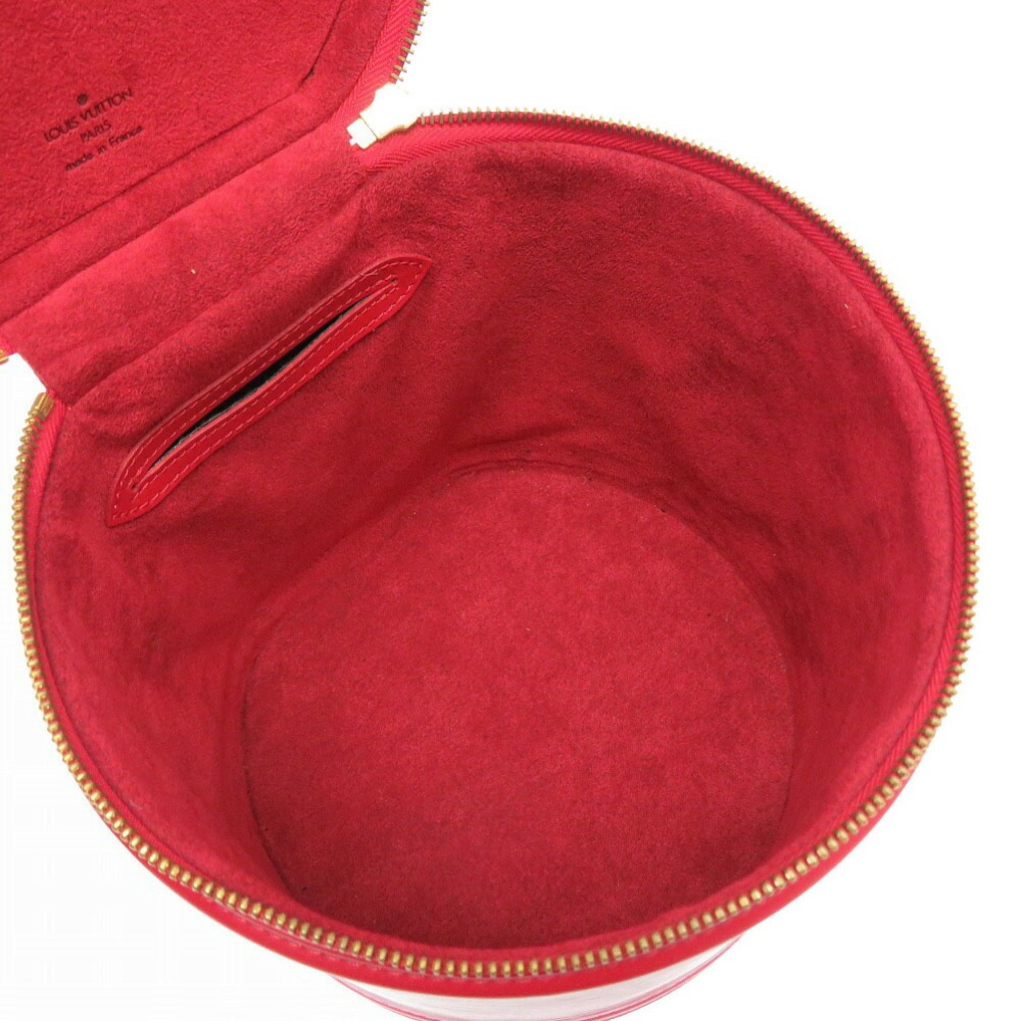 Louis Vuitton Epi Cannes Castilian Red M48037 Handbag Bag Louis Vuitton 0817 LOUIS VUITTON