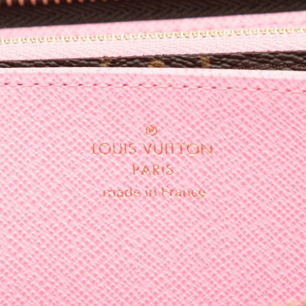 Louis Vuitton Brown Multi-Color Pvc Long Wallet