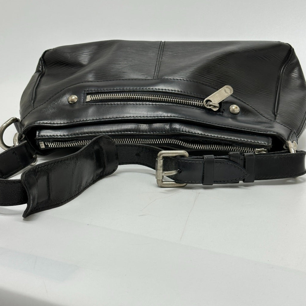 Louis Vuitton Black Leather Handbag