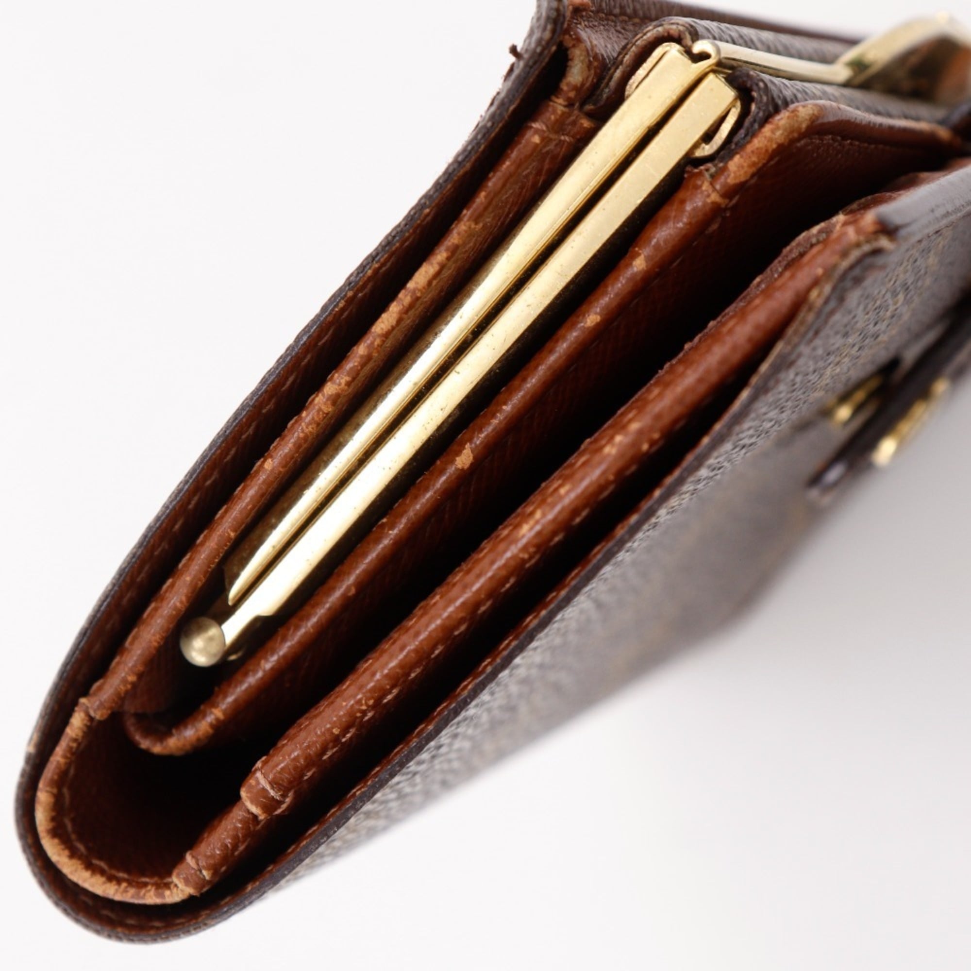 Louis Vuitton Brown Monogram Canvas Wallet