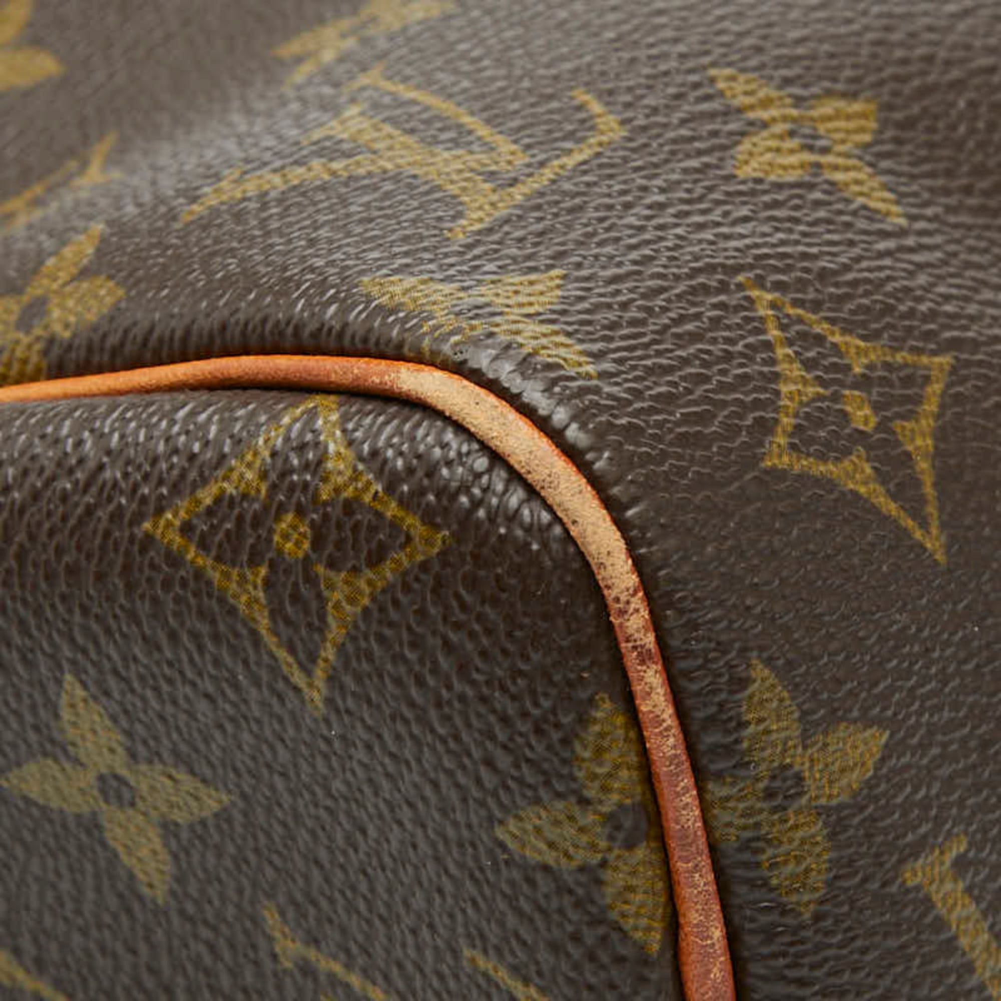 Louis Vuitton Brown Pvc Leather Shoulder Bag