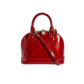 Louis Vuitton Pomme D'amour Red Color Monogram Vernis Handbag