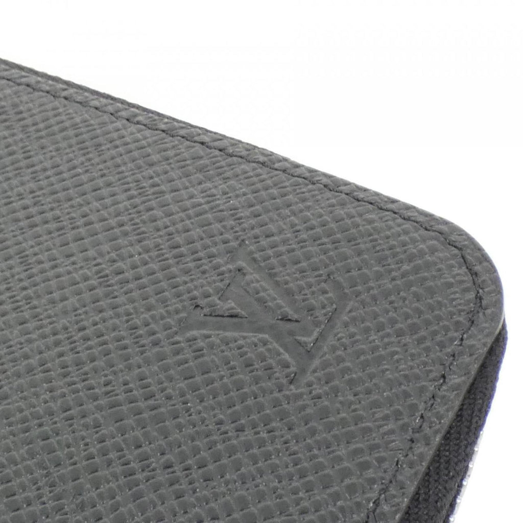 Louis Vuitton Black Taiga Leather Long Wallet