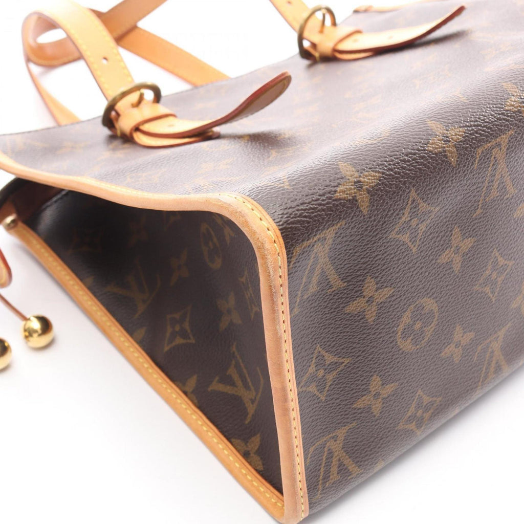 Louis Vuitton Brown Coated Canvas Pvc Monogram Leather Tote Bag