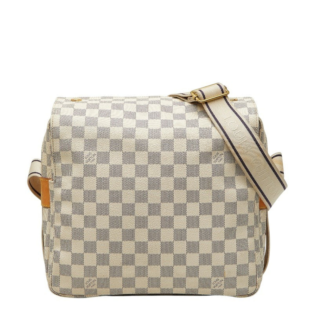 Louis Vuitton White Pvc Leather Shoulder Bag