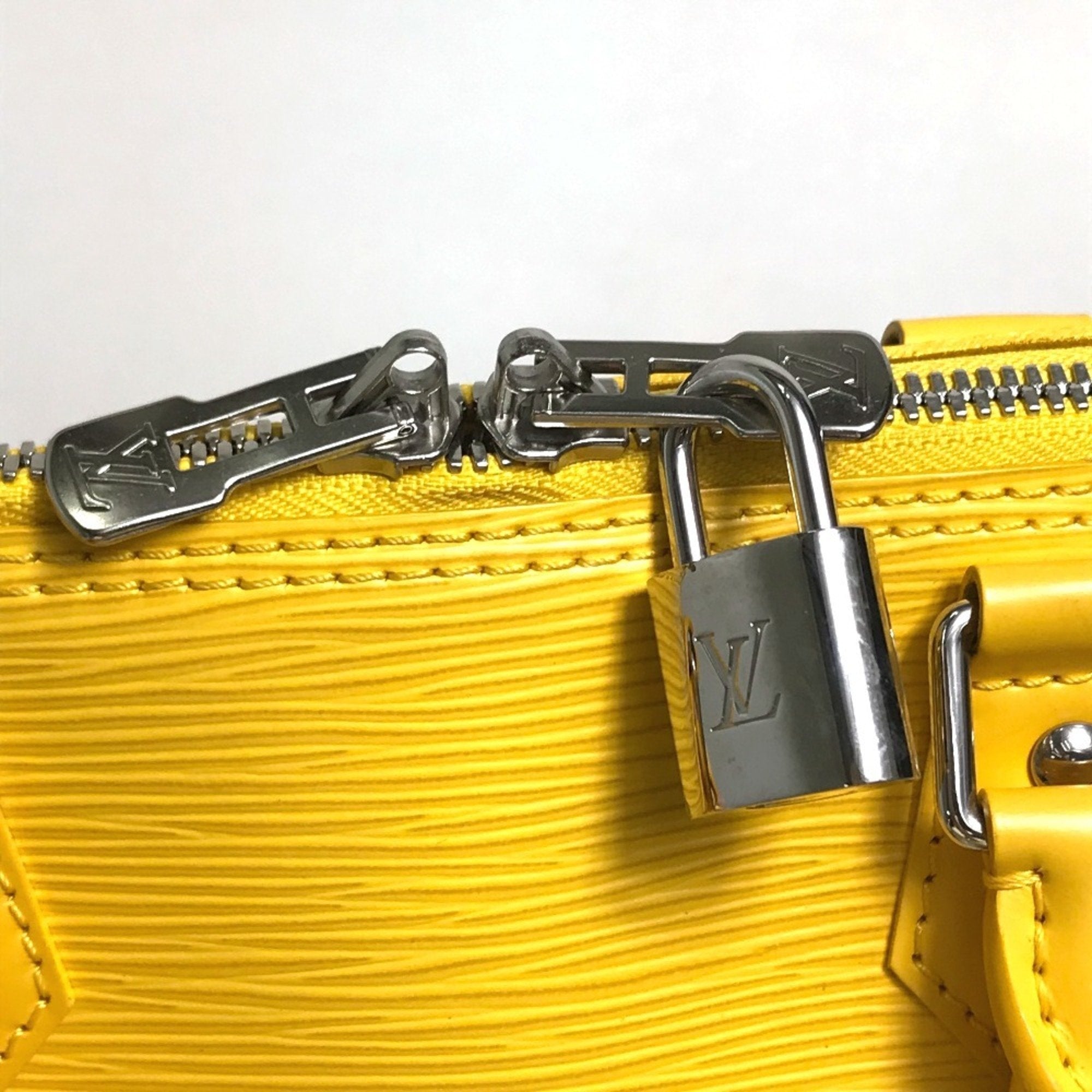 Louis Vuitton Mimosa Yellow Epi Leather Handbag Tote Bag