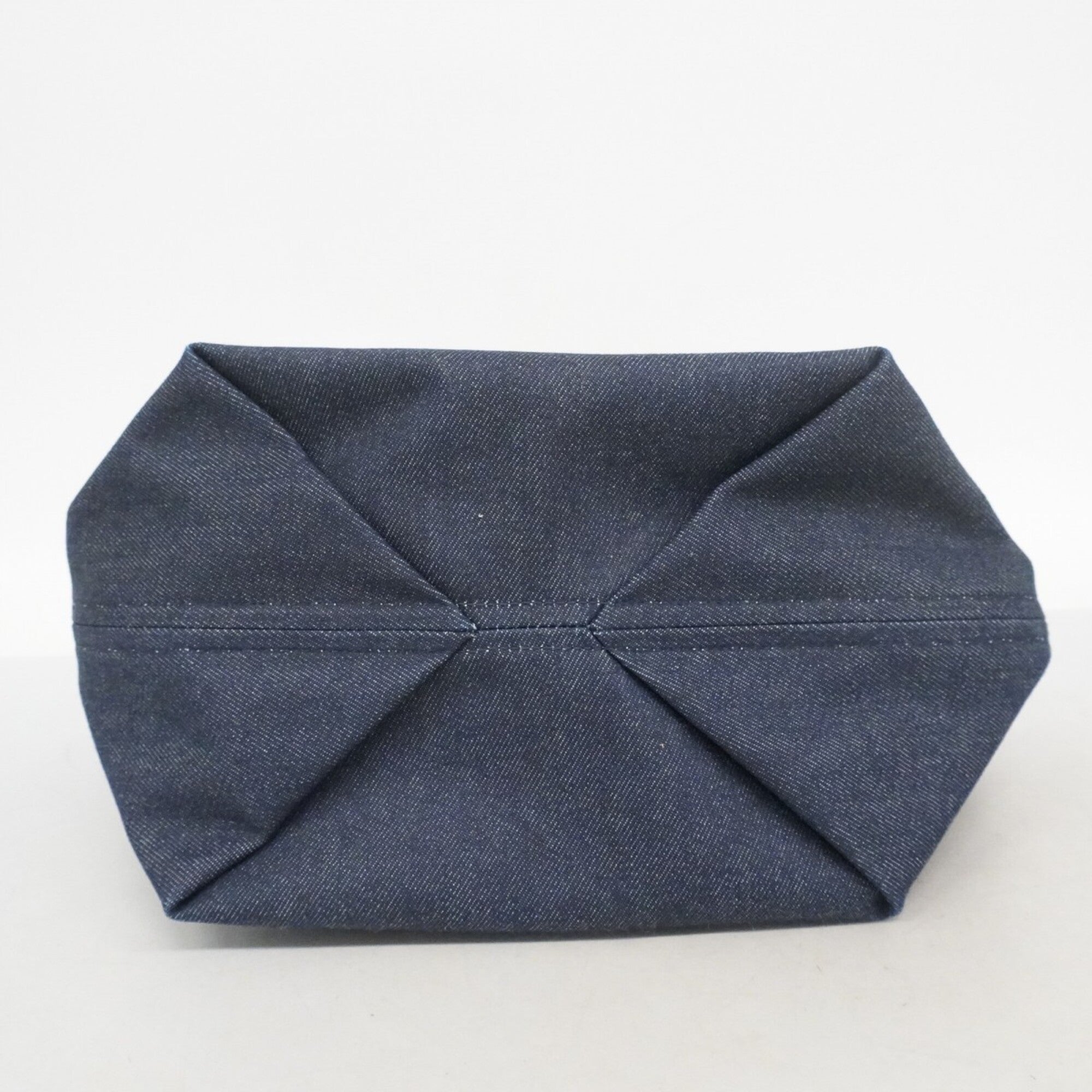 Gucci Navy Denim Tote Bag (Pre-Owned)