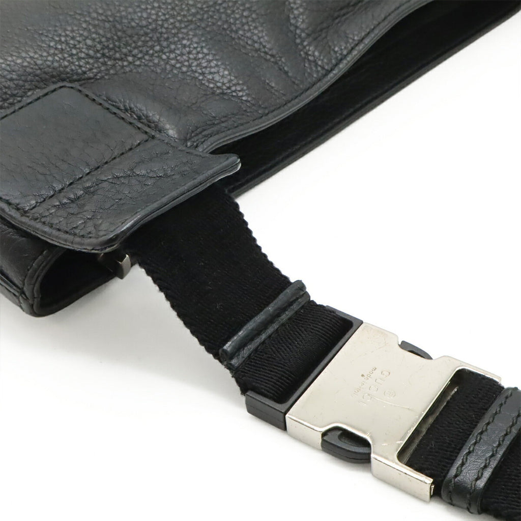 Gucci Soho Black Leather Shoulder Bag Sling Bag (Pre-Owned)
