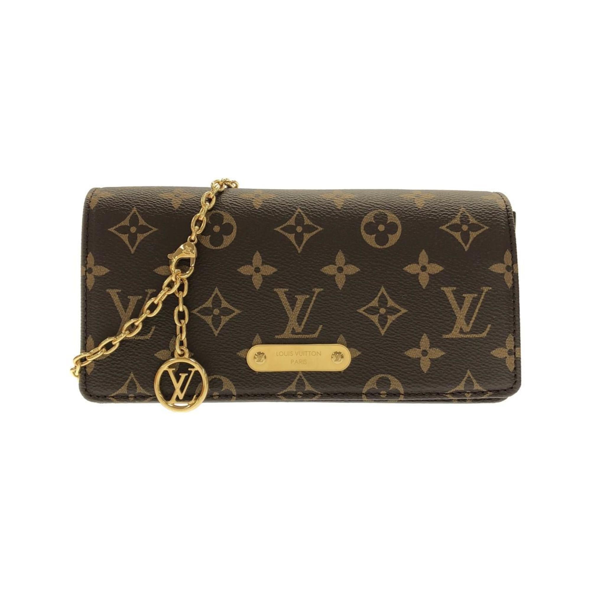 Louis Vuitton Monogram Marron Coated Canvas Shoulder Bag
