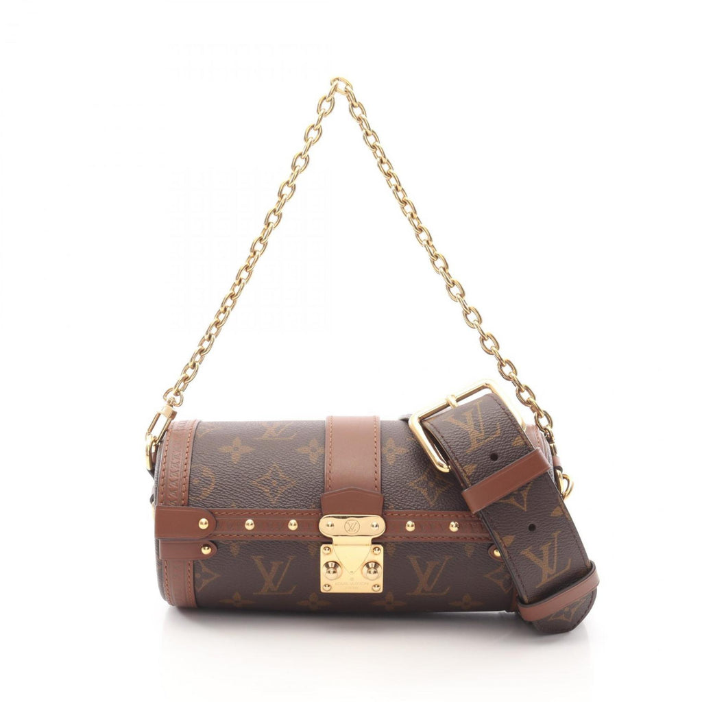 Louis Vuitton Brown Monogram Coated Canvas Handbag