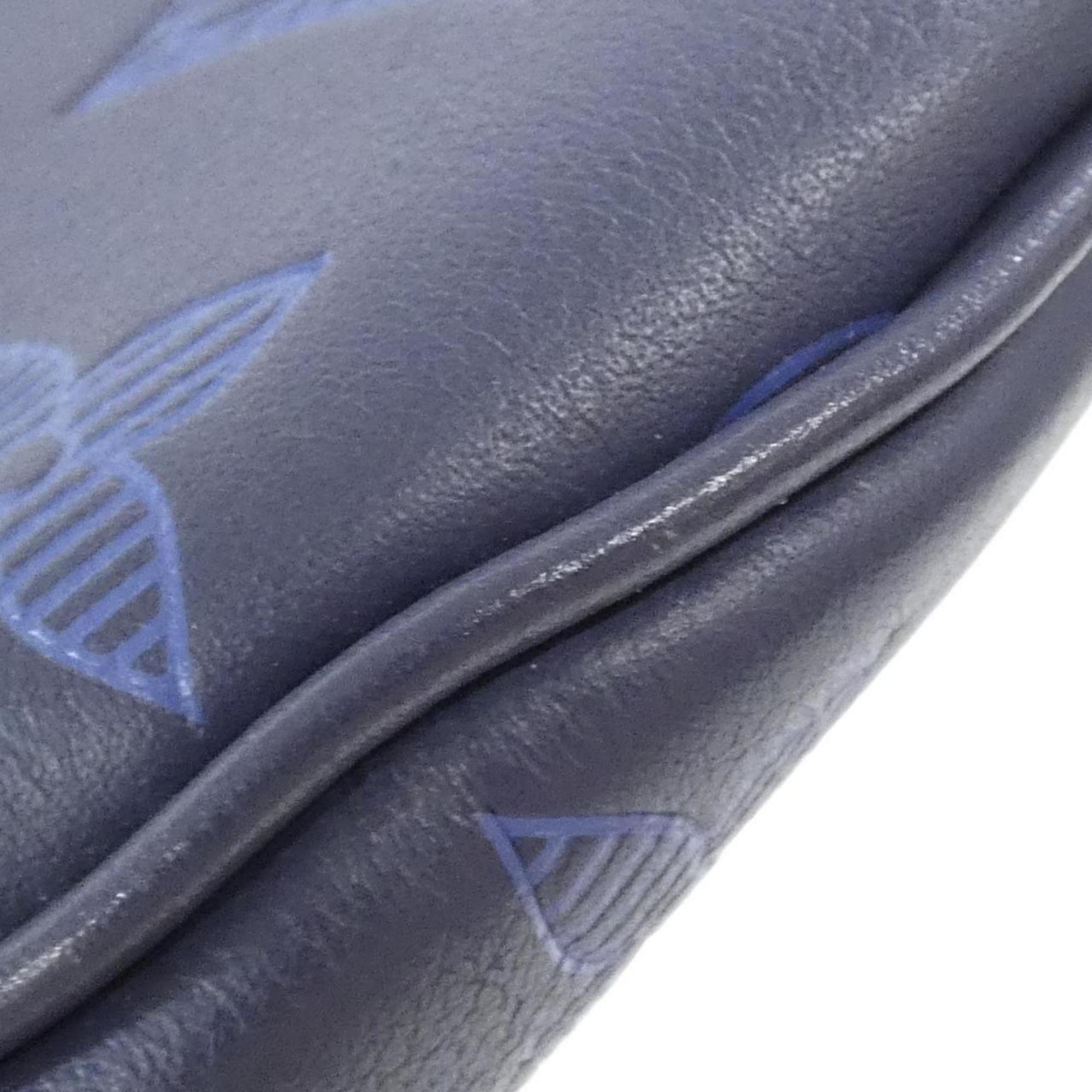 Louis Vuitton Black Navy Monogram Shadow Shoulder Bag