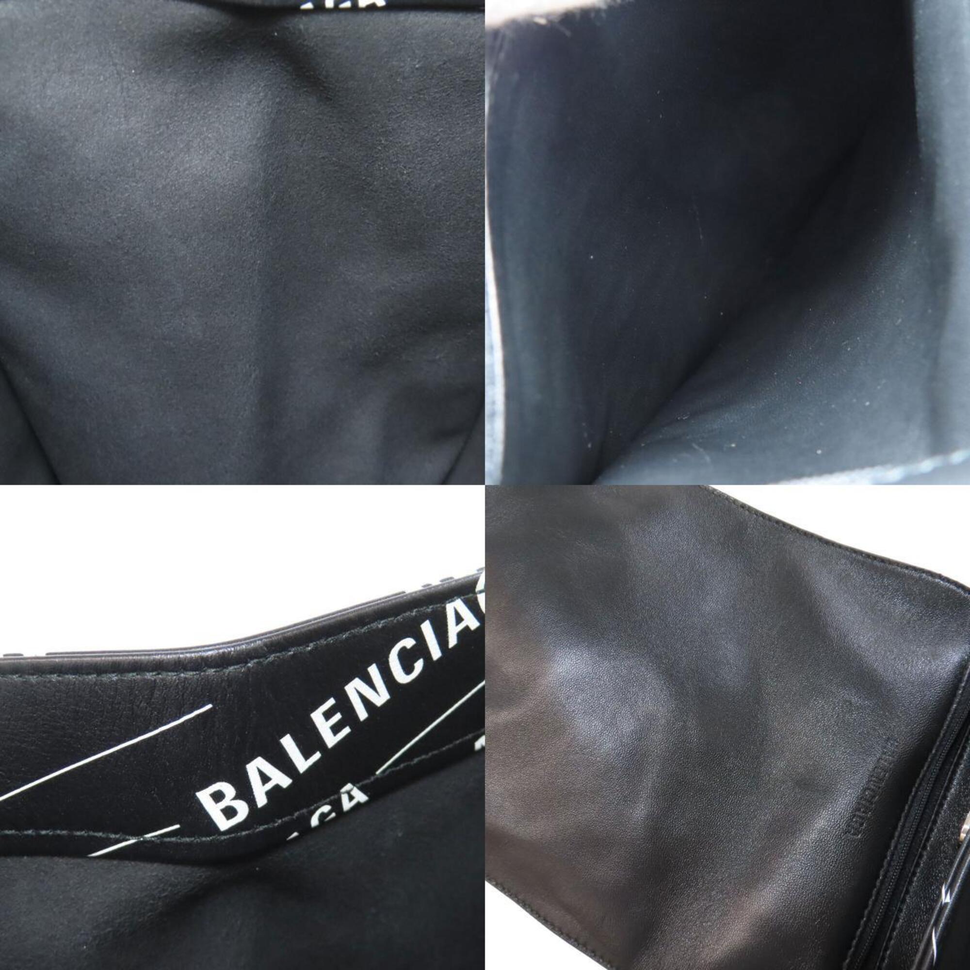 Balenciaga Black Leather Tote