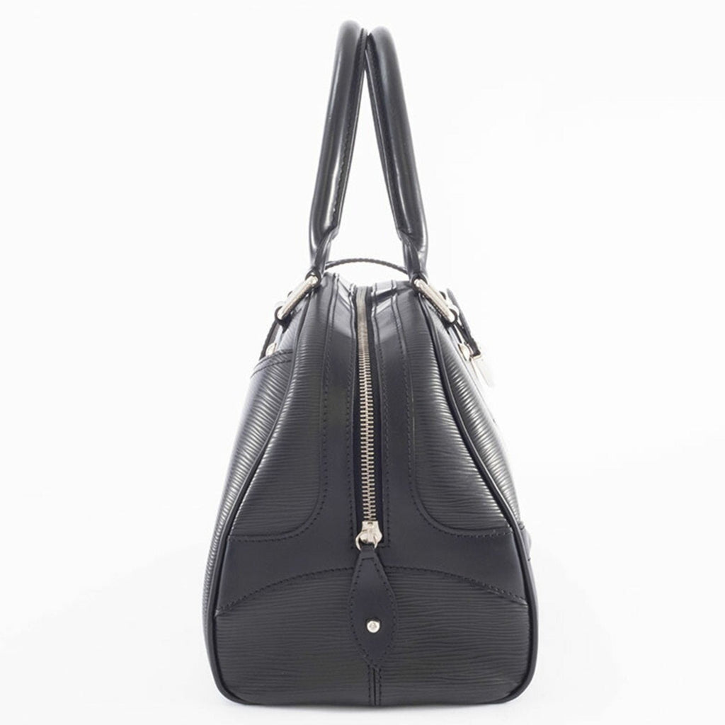 Louis Vuitton Noir Epi Leather Handbag