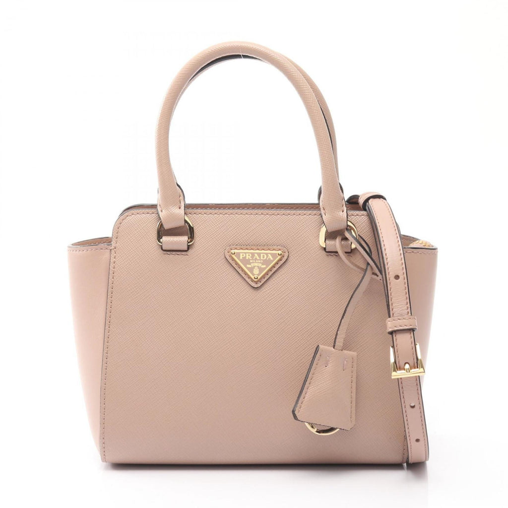 Prada Beige Saffiano Handbag