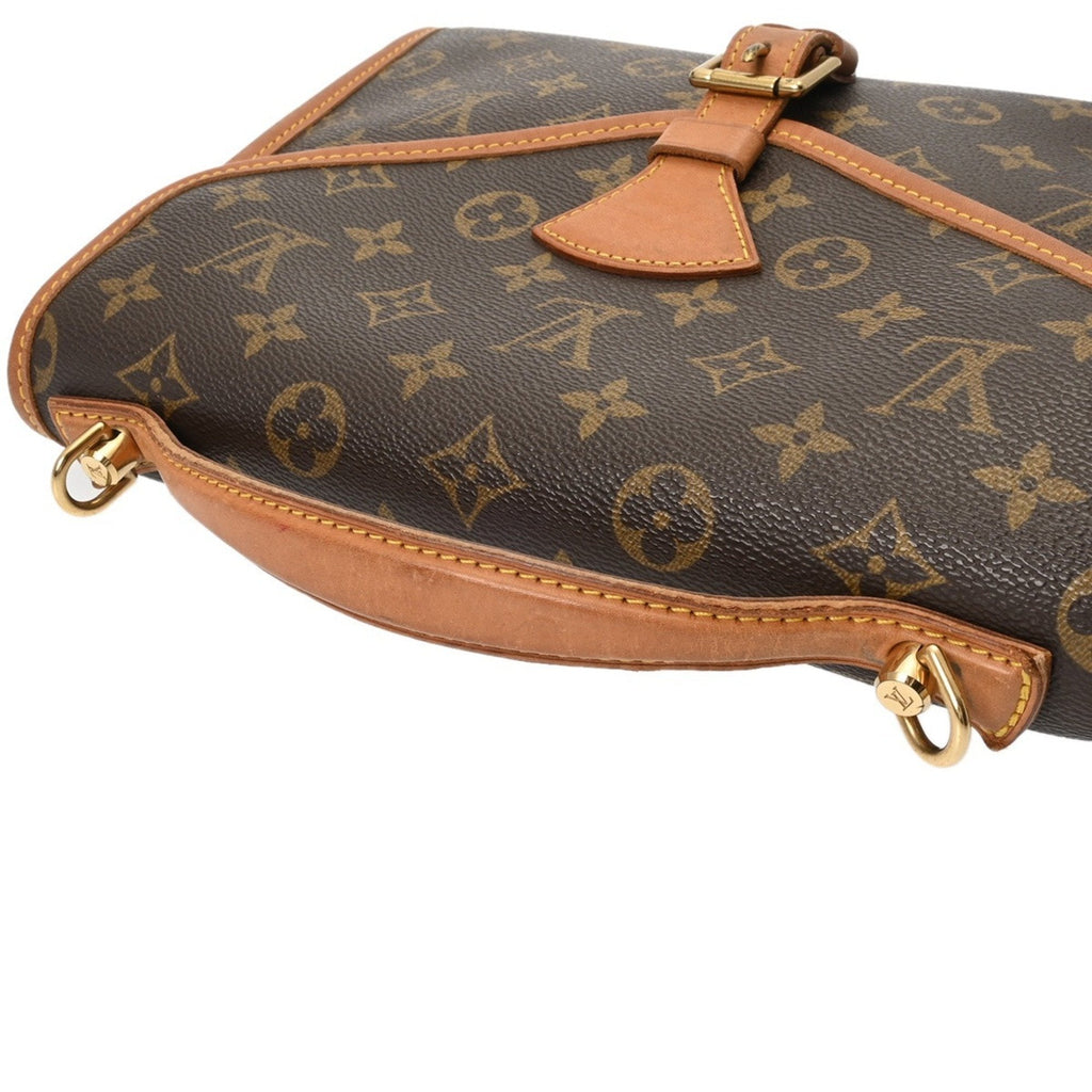 Louis Vuitton Brown Monogram Canvas Handbag