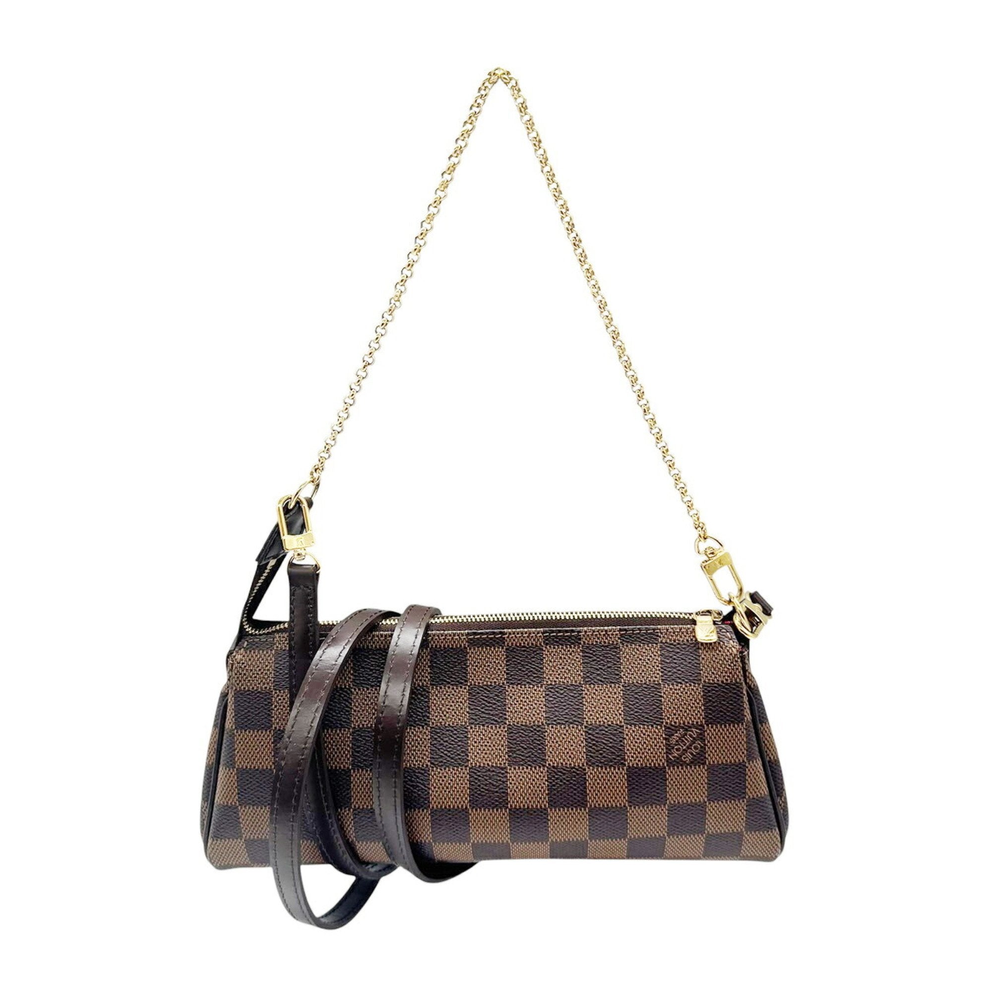 Louis Vuitton Brown Damier Canvas Ebene Damier Canvas Pochette Shoulder Bag