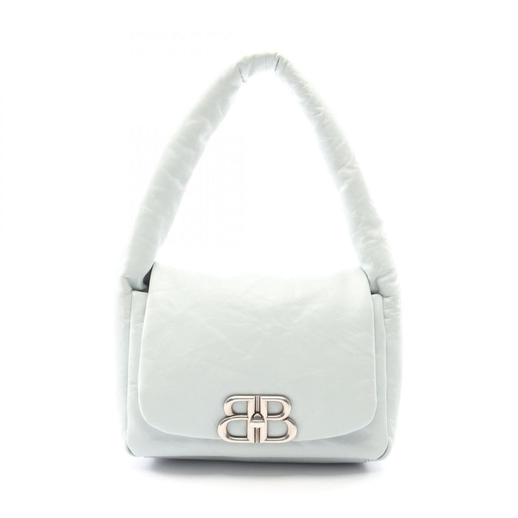Balenciaga Green Leather Handbag Shoulder