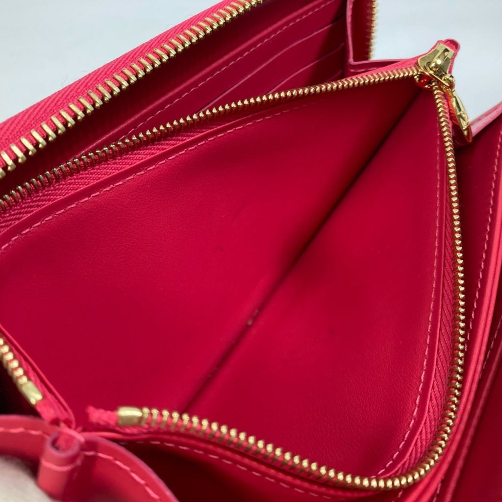 Louis Vuitton Monogram Vernis Pink Monogram Vernis Long Wallet
