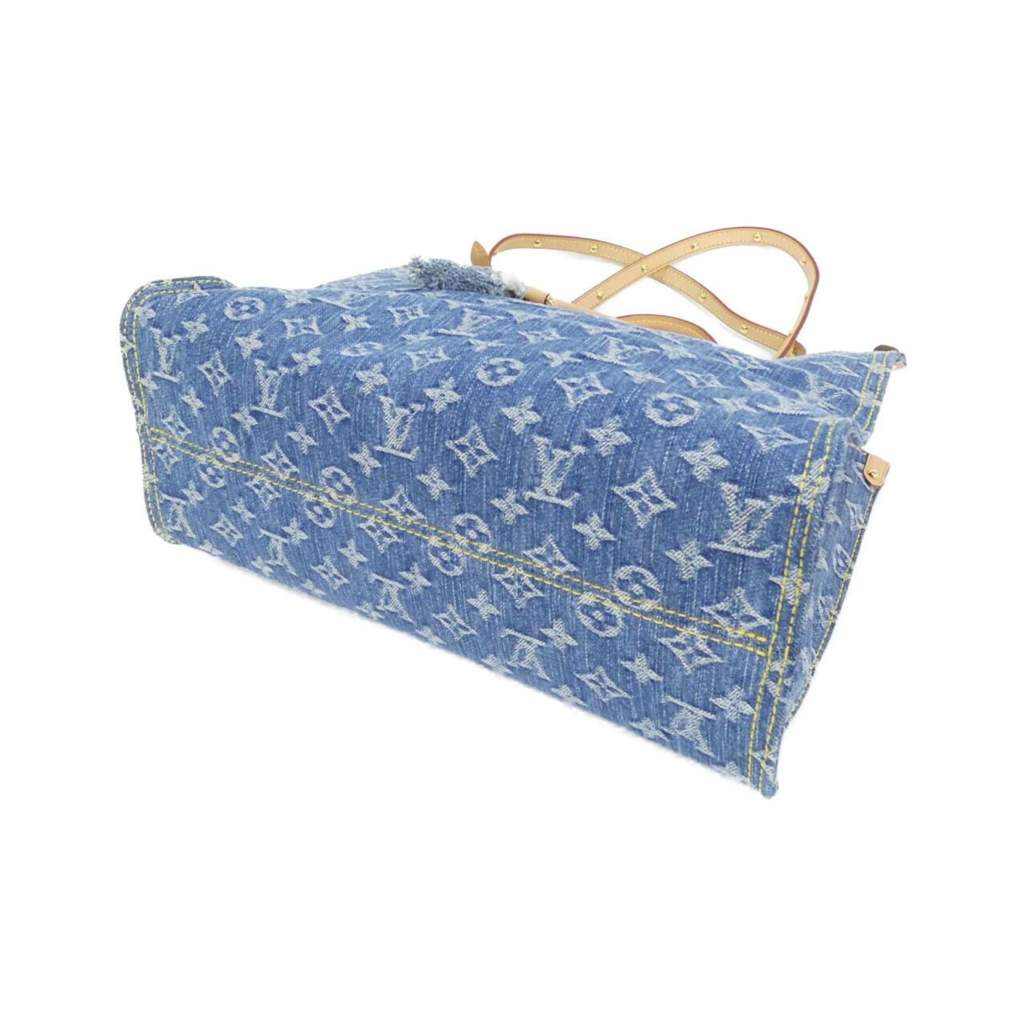 Louis Vuitton Blue Denim Canvas Handbag